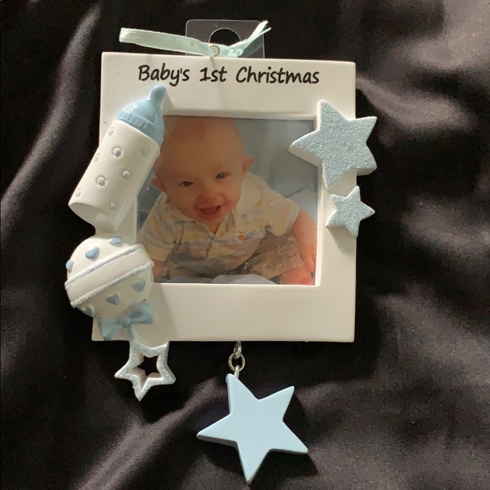 Christmas ornament baby boy 💙👶🏻🎄